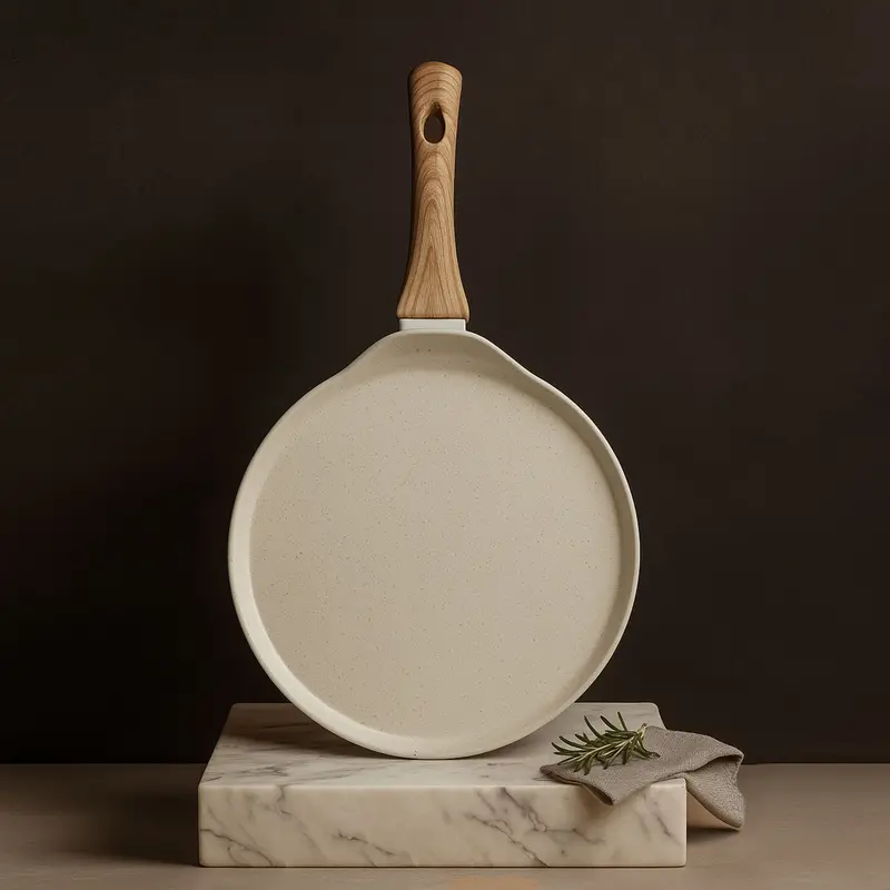 Belmont Ceramic Tawa – 28Cm Flat Griddle For Even Heat Distribution 1