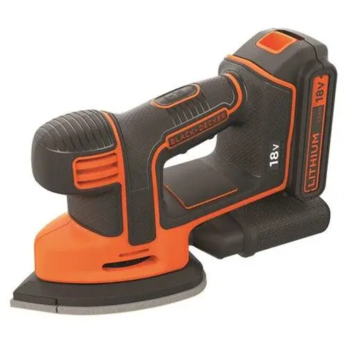 Black & Decker Bdcds18-Gb 18V Cordless Lithium-Ion Mouse Detail Sander 1