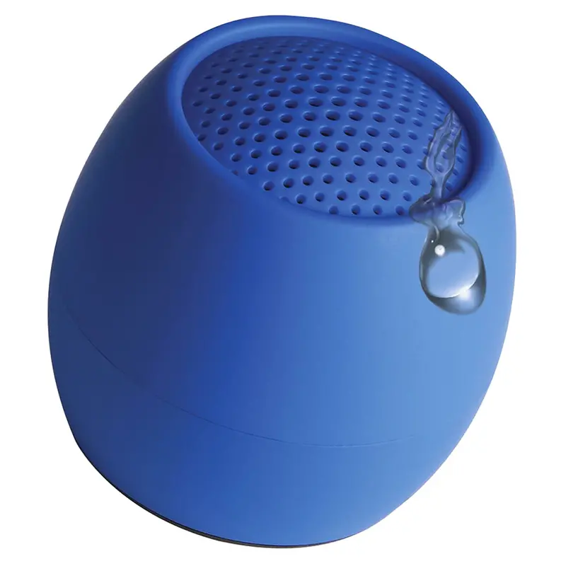 Boompods Zerblu Zero Portable Bluetooth Speaker – High-Fidelity Sound, Dual Mode – Vibrant Blue 1