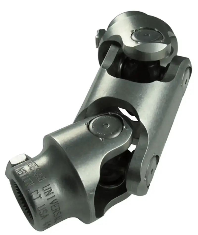 Borgeson Double-Dove-Tail Steering U-Joint – 3/4" Dd X 17Mm Dd, Stainless Steel Construction 1