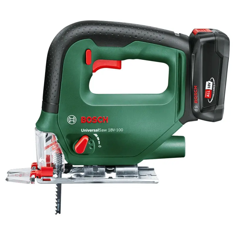Bosch Cordless 18V Jigsaw – Universal Green & Black Power Tool 1