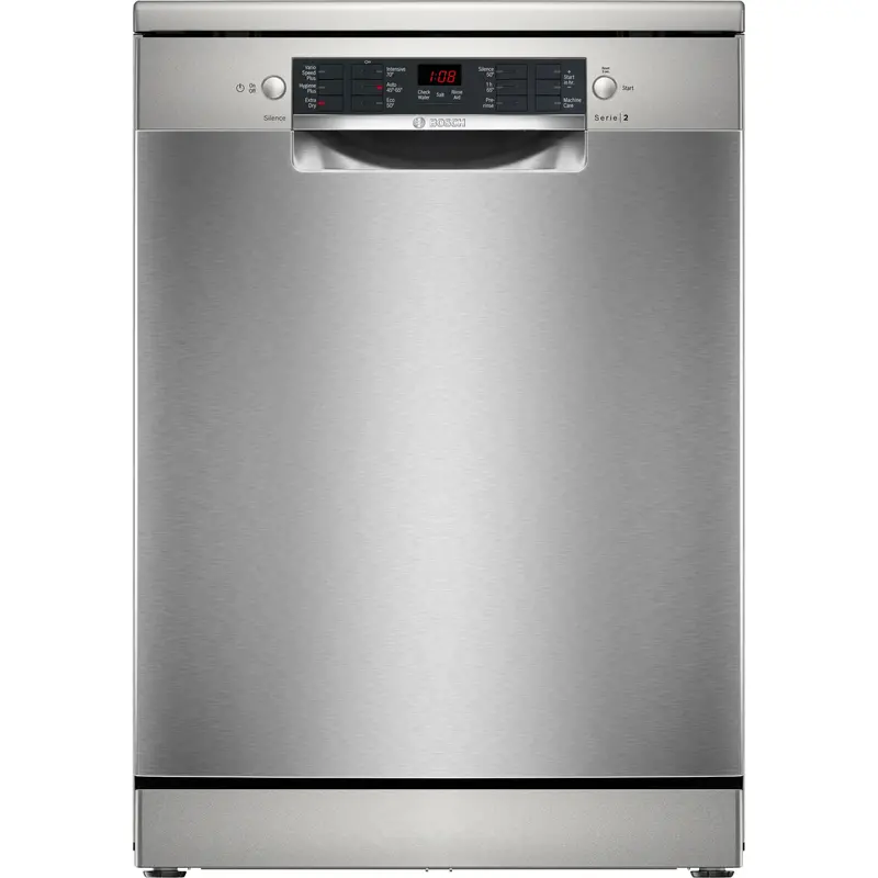 Bosch Sms26Ai08G Series 2 85Cm Freestanding Dishwasher – Brushed Steel 1