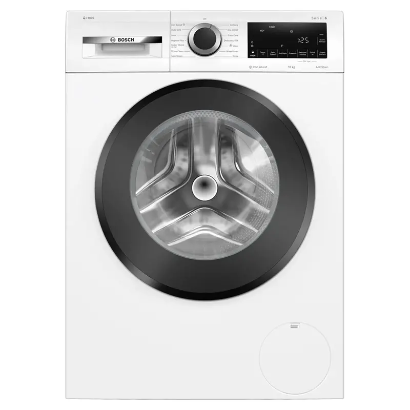 Bosch Wgg254F1Gb 10Kg Front-Load Washing Machine – Series 6, White 1