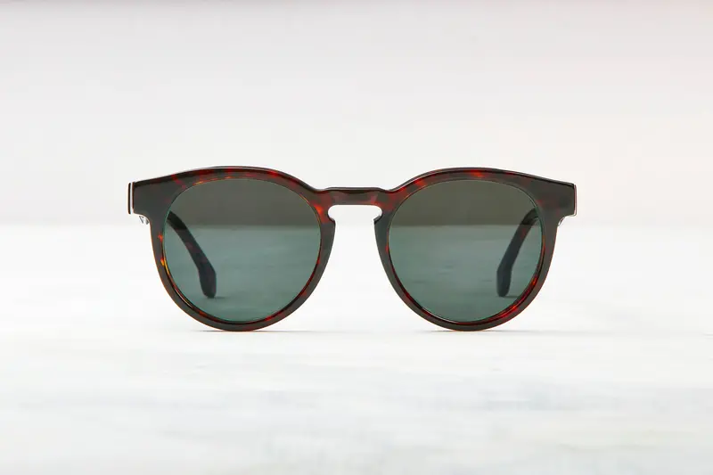 Brighton Polarized Sunglasses In Yellow Tortoise 1