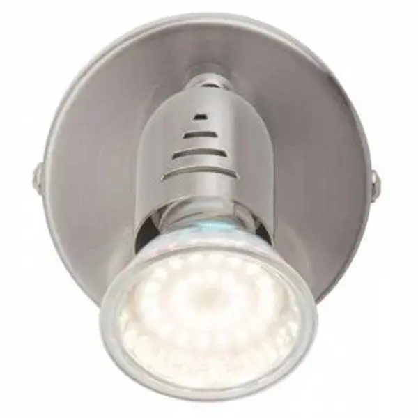 Brilliant Loona Led Wall Spotlight – 3W, Iron Finish | G28810/13 1