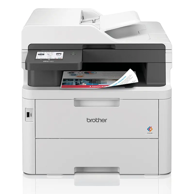 Brother All-In-One Inkjet Printer With Usb Host – White | Mfcl3760Cdw 1