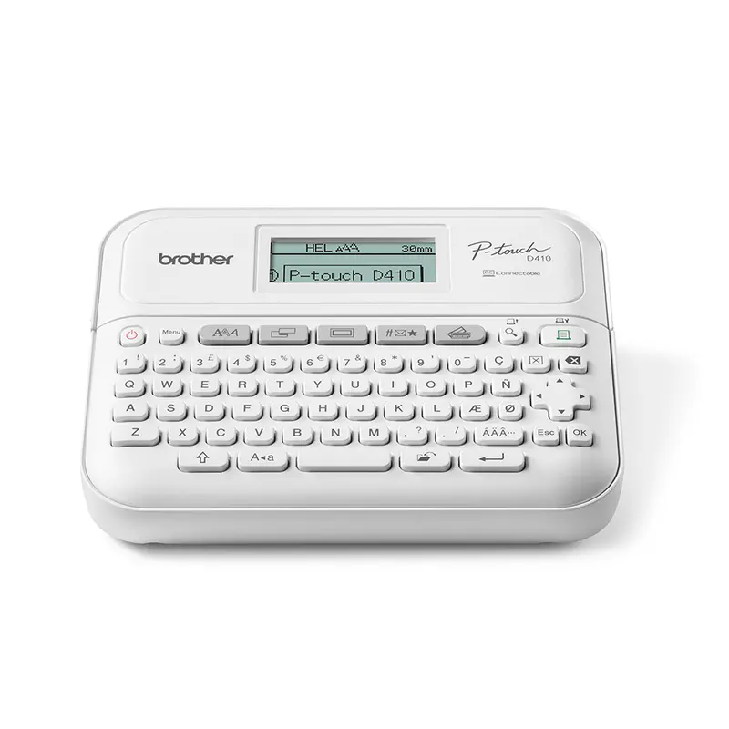 Brother Ptd410 Professional Desktop Label Printer 1