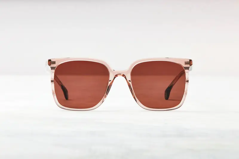 Buenos Aires Eyewear In Soft Pale Rose Hue 1