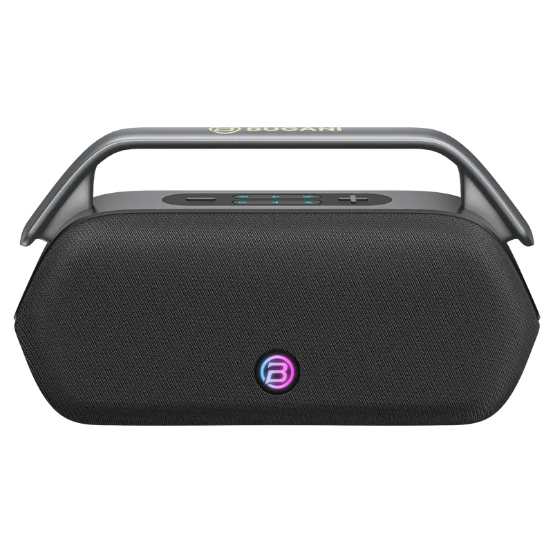 Bugani Boost Max Portable Bluetooth Speaker – Powerful Bass, All-Black Housing | 221091-02 1