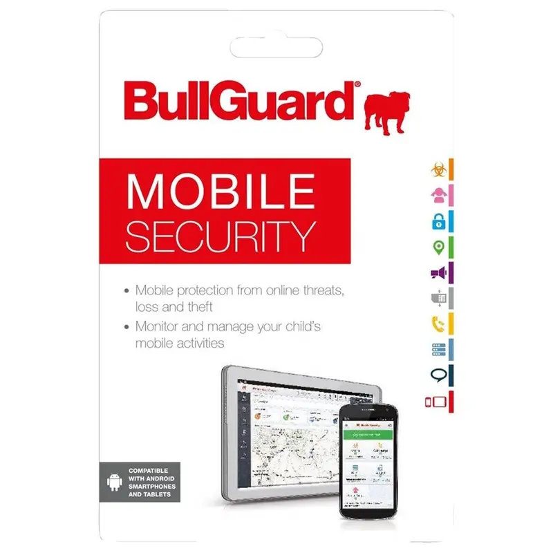 Bullguard Mobile Internet Security – 1-Year License For 3 Devices 1