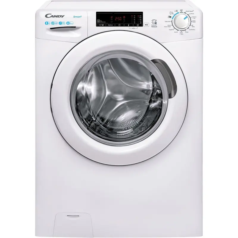 Candy Cs148Tw4/1-80 8Kg Freestanding Washing Machine – 1400Rpm Spin, Clean White 1