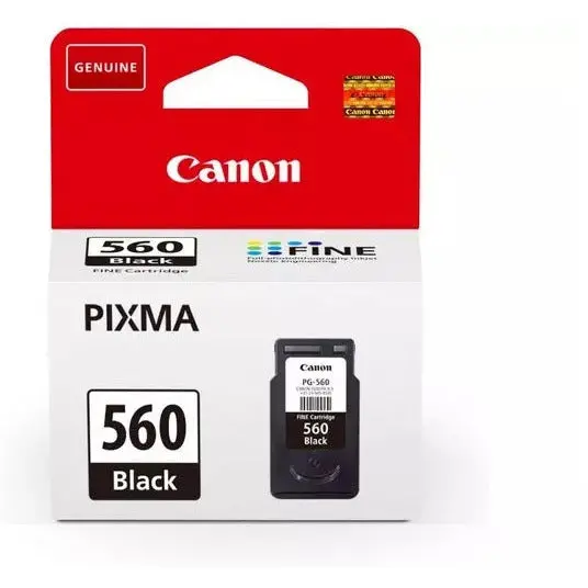 Canon Pg-560 Standard-Yield Black Ink Cartridge For Pixma Printers 1