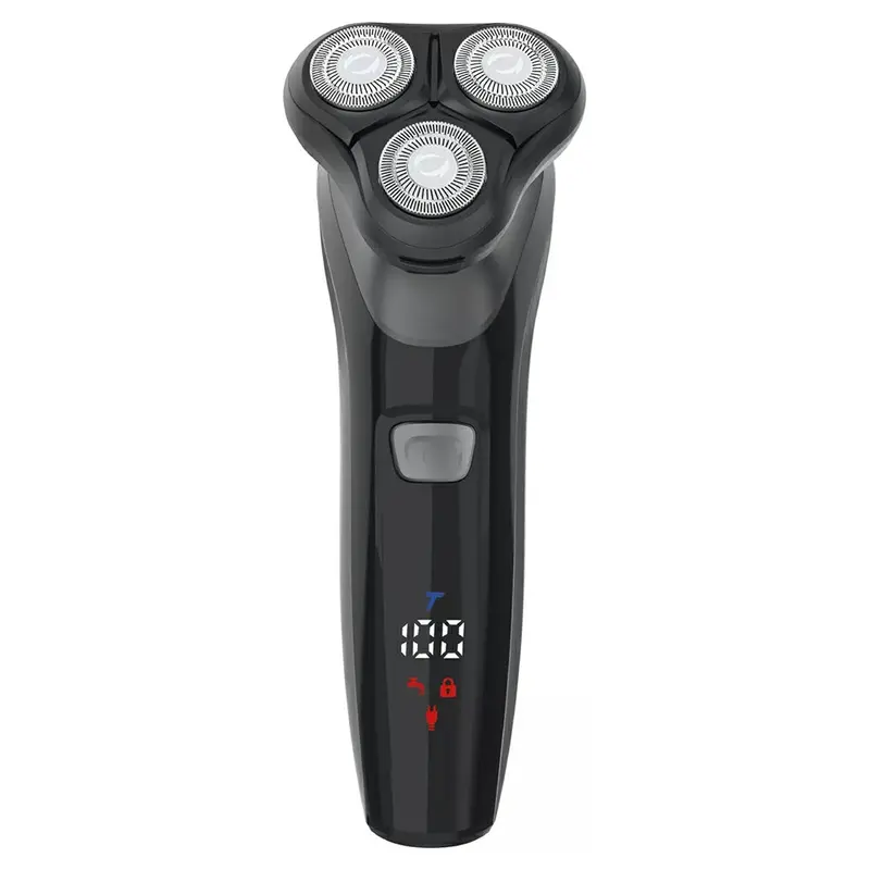 Carmen C81209 – Ipx7-Rated Rotary Shaver With Wet/Dry Function (Black) 1