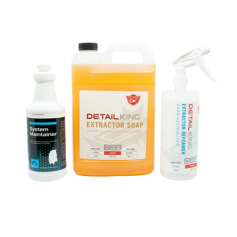 Carpet Extractor Maintenance & Chemical Refill Kit 1