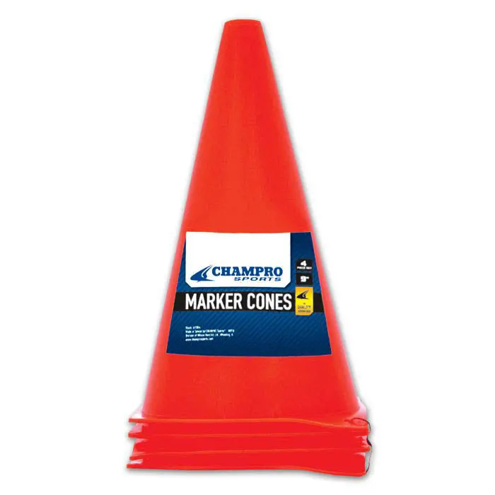 Champro A130 Set Of 4 Sports Training Cones 1