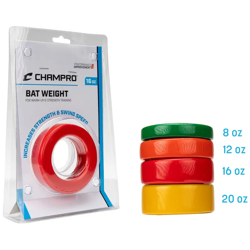 Champro Adjustable Bat Weights For Strength Training (Models A014–A019) 1
