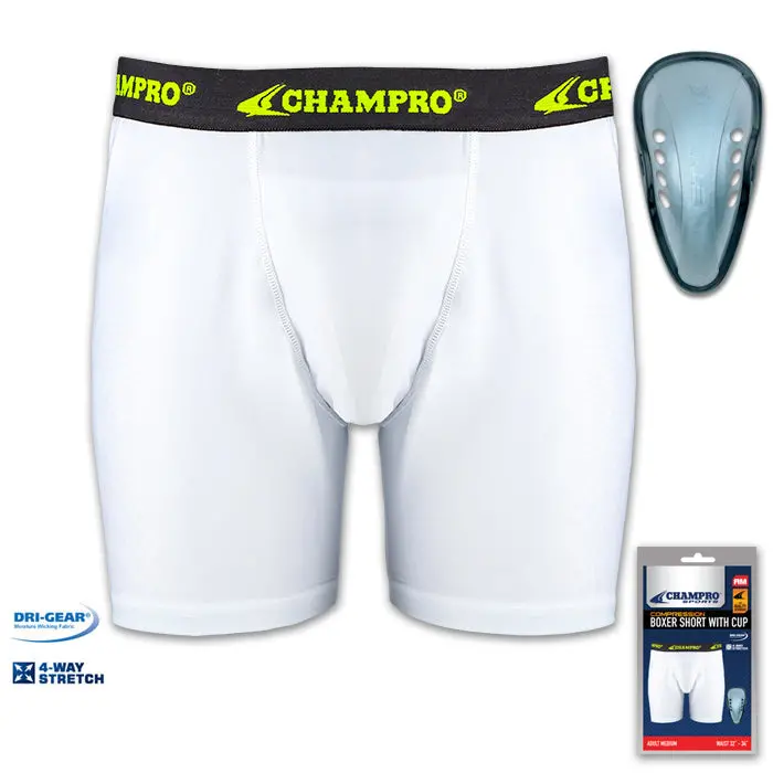 Champro Bps14 Compression Boxer With Integrated Cup Support 1