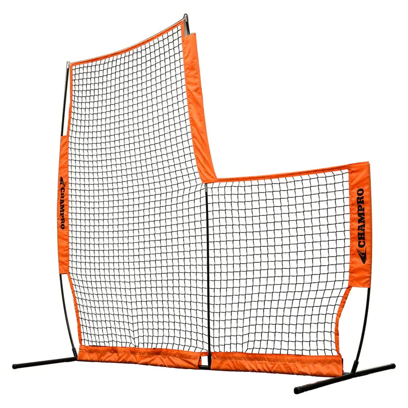 Champro Mvp Portable L-Screen — Adjustable Steel Frame For Safe Pitching And Batting Sessions 1