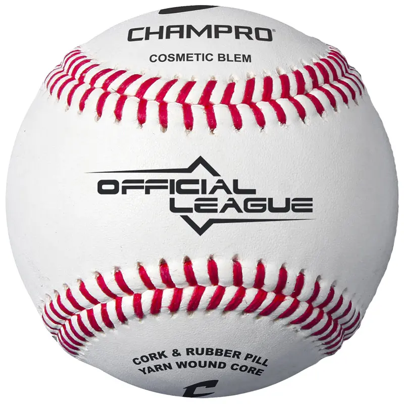 Champro Official League Blemished Baseballs – Cbb-200D 1