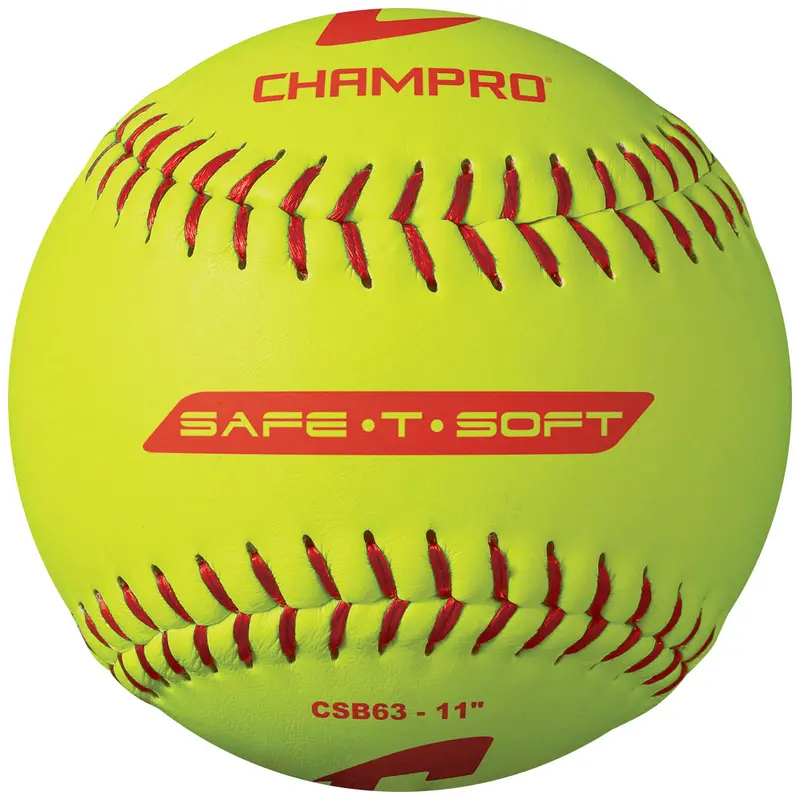 Champro Safe-T-Soft Duracover 11-Inch Composite Fastpitch Softballs – Asa/Nsa Certified 1