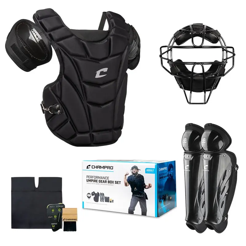 Champro Sports Umpire Starter Kit — Complete Set Of 6 Essential Gear Items (Cbsusk) 1
