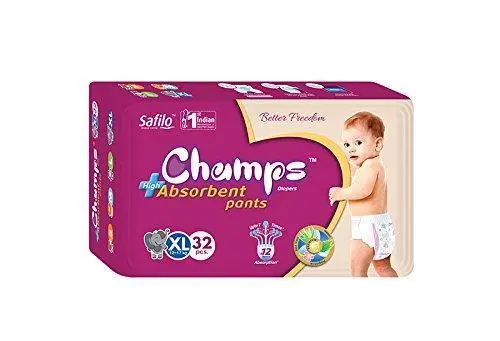 Champs Premium Xl Pant-Style Diapers – Extended-Capacity High-Absorbency Underwear (46-Pack) 1
