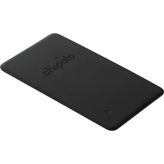 Chipolo Card Spot Nearly Black Bluetooth Tracker – Slim Credit-Card Style Locator 1