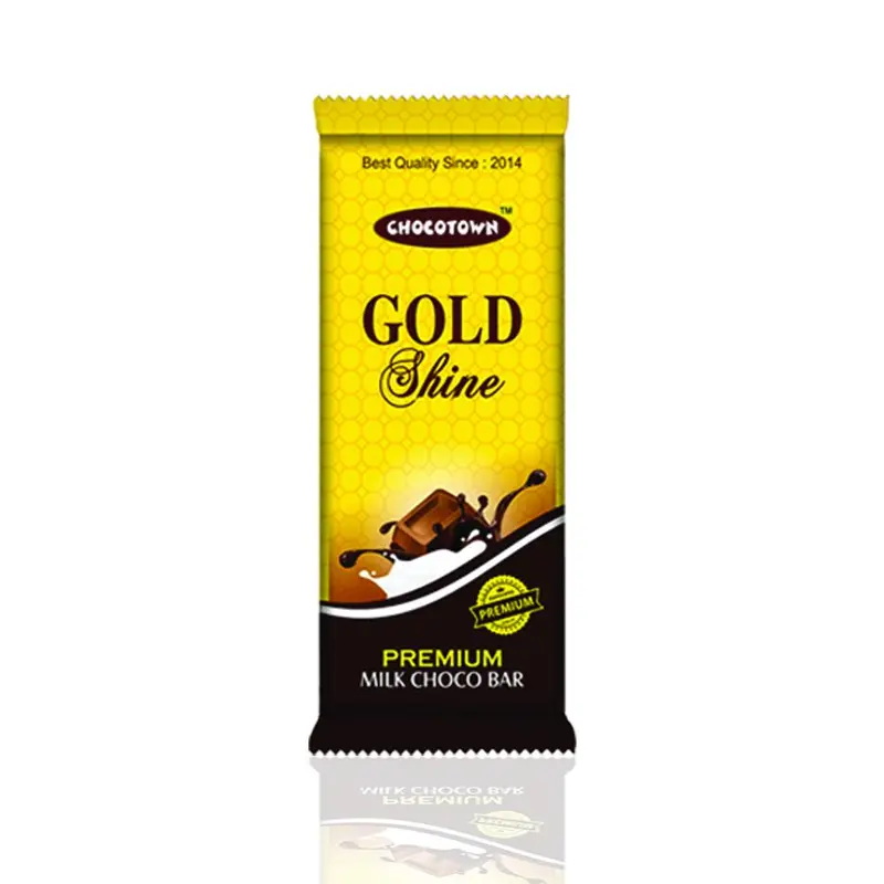Chocotown Gold Shine Milk Chocolate Bar – Individually Wrapped (15 G) 1
