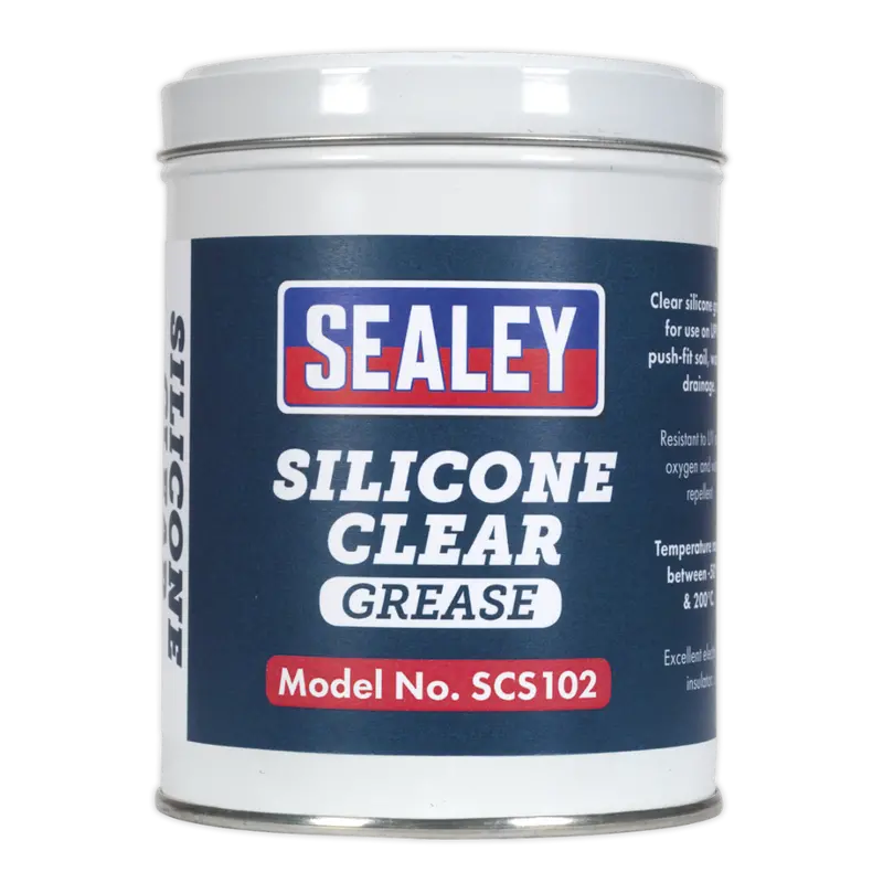 Clear Silicone Grease – 500G Reusable Tin 1