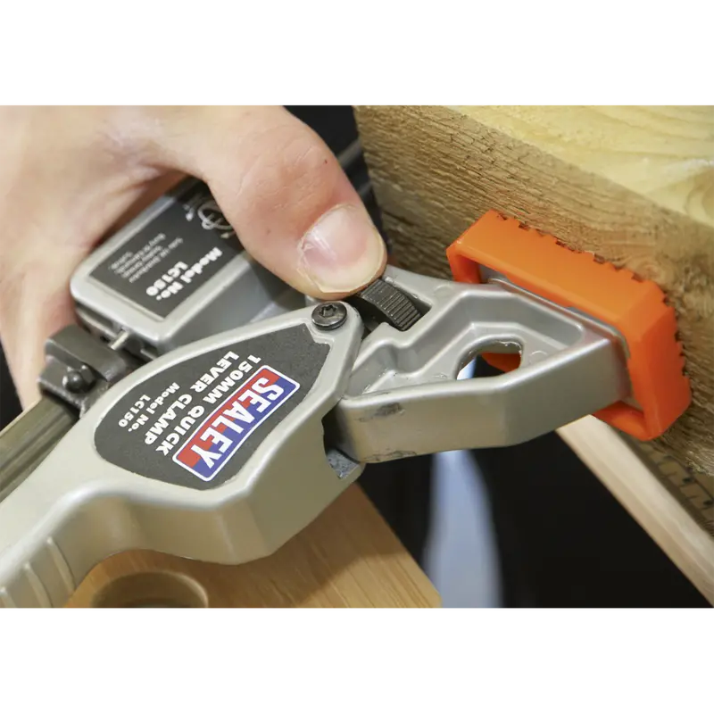 Compact Quick-Release Lever Clamp – 150Mm Jaw Opening 1