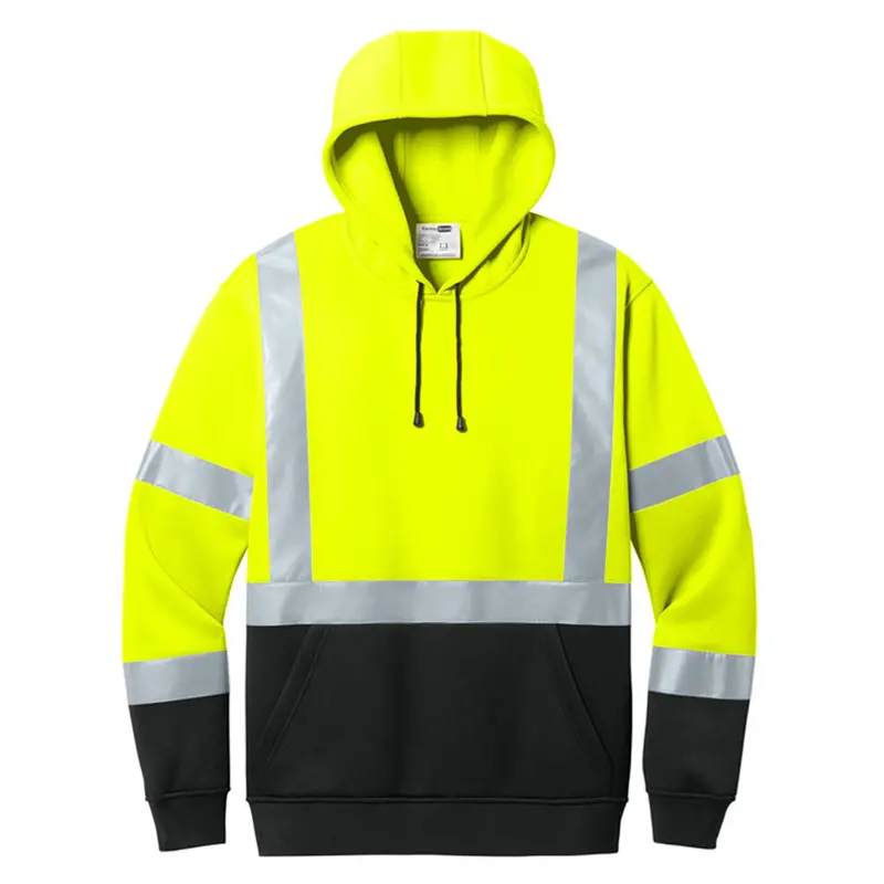 Cornerstone Class 3 Heavy-Duty Fleece Hoodie – Ansi 107 Compliant Safety Hoodie 2