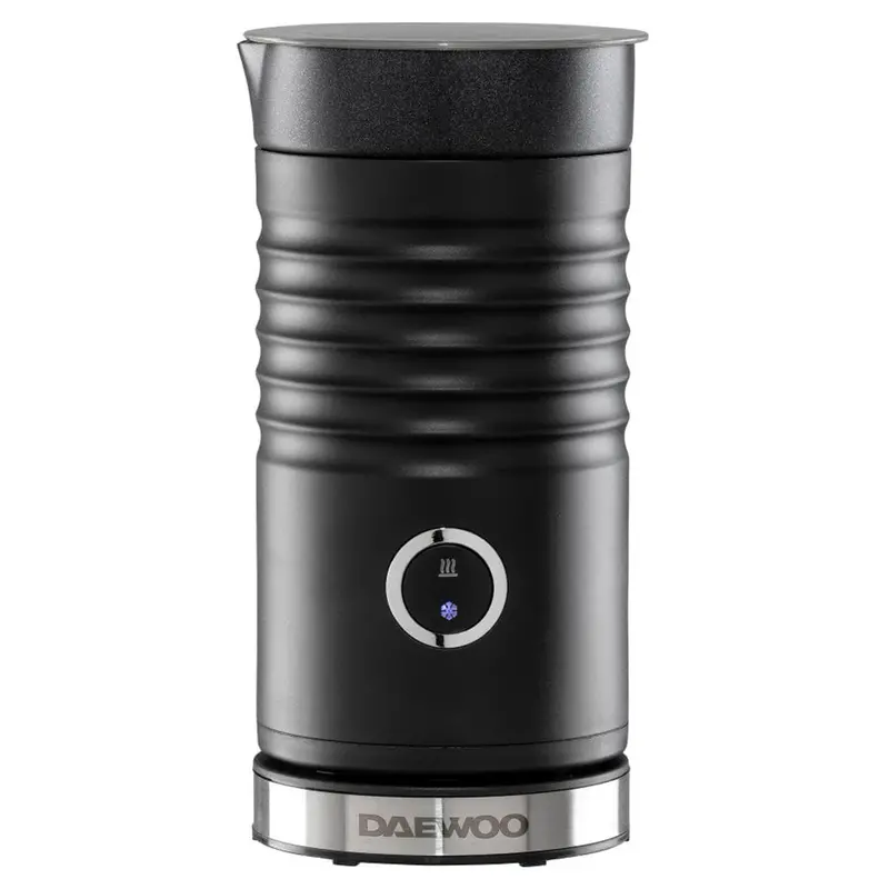 Daewoo 200Ml Electric Milk Frother & Warmer – Compact Black Unit 1