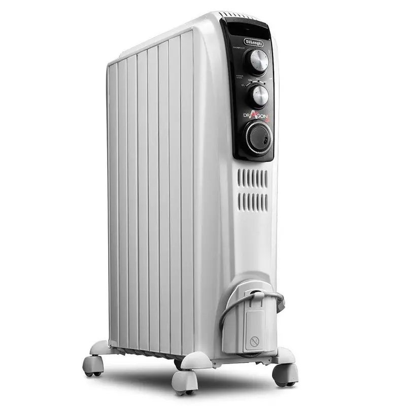 De'Longhi Dragon 4 Oil-Filled Radiator Heater – Energy Efficient Warmth 1