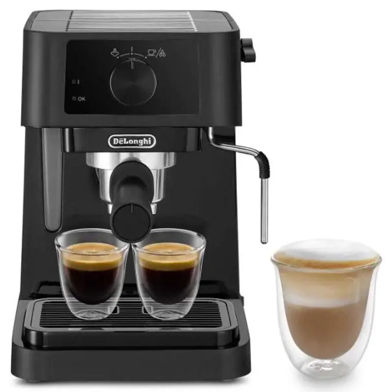 De'Longhi Ec230.Bk Stilosa Barista Espresso Maker – Compact Cappuccino & Espresso System | Ec230.Bk 1