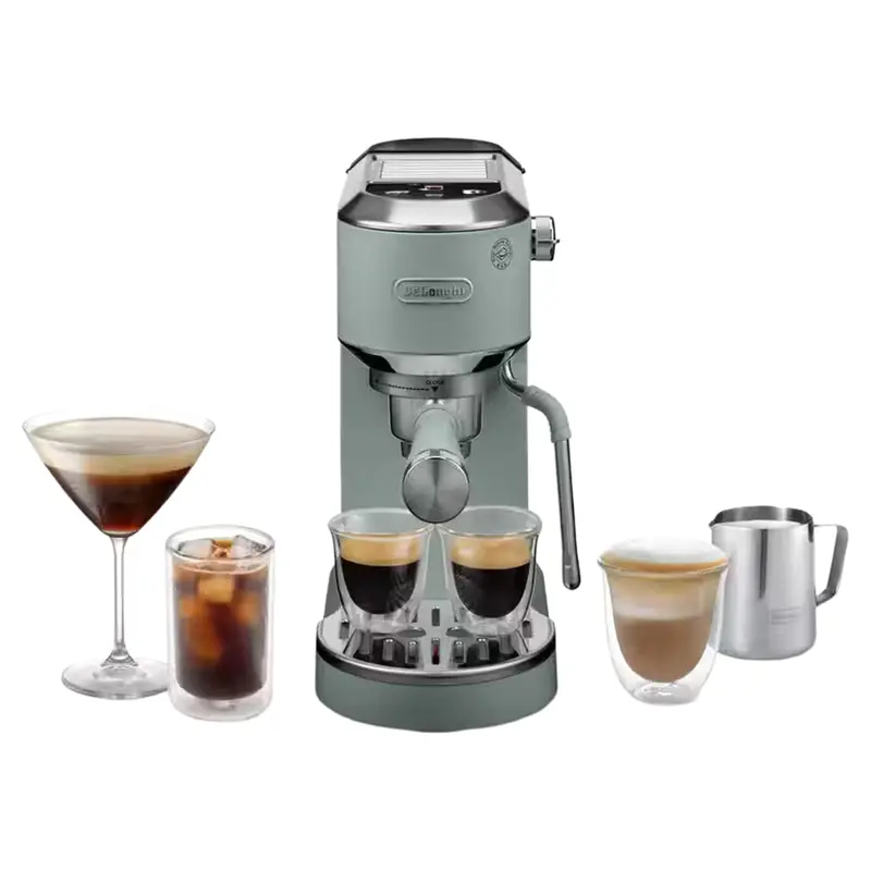 De’Longhi Ec890.Gr Dedica Duo Espresso Machine – Vibrant Green Finish 1