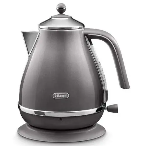 De’Longhi Kbot3001.Gy 1.7L Grey Icona Metallics Kettle 1