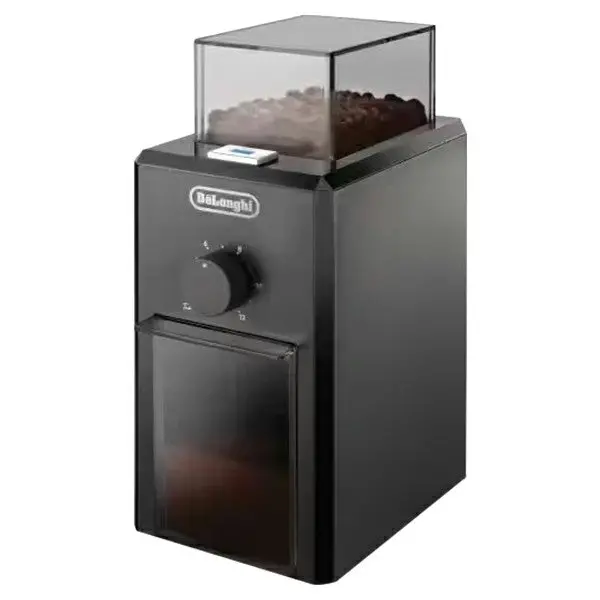 De'Longhi Kg79 Conical Burr Coffee Grinder – Compact Black Design With 18 Settings 1