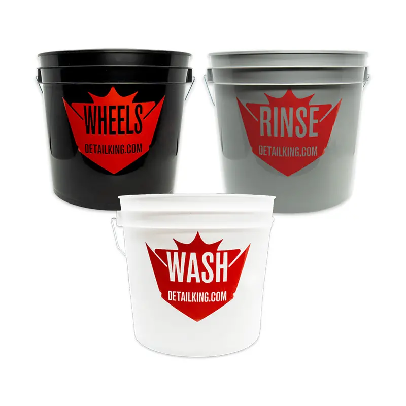 Detail King 3.5-Gallon Triple-Bucket Wash System 1