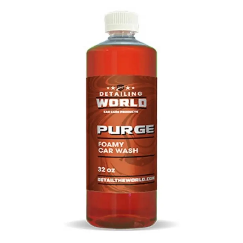 Detailing World Purge Orange Hi-Suds Car Soap – Concentrated, Ph-Neutral Wash With Lubricating Foam 1