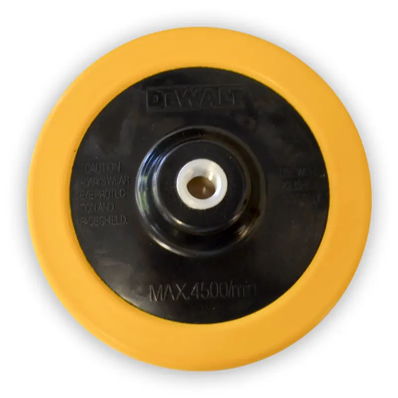 Dewalt 7" Hook-And-Loop Backing Plate For Rotary Buffers 1