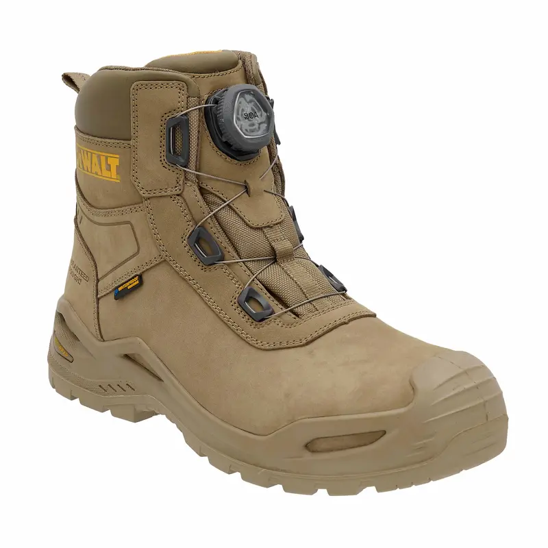 Dewalt Apex Boa Men'S Composite Toe Work Boots – Waterproof Nubuck Leather 1