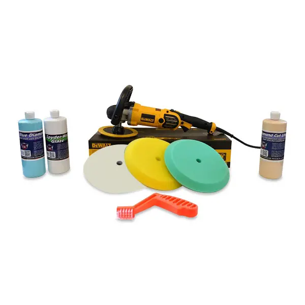 Dewalt Dwp849X Variable-Speed Polisher Kit – Swirl & Oxidation Removal Bundle 1