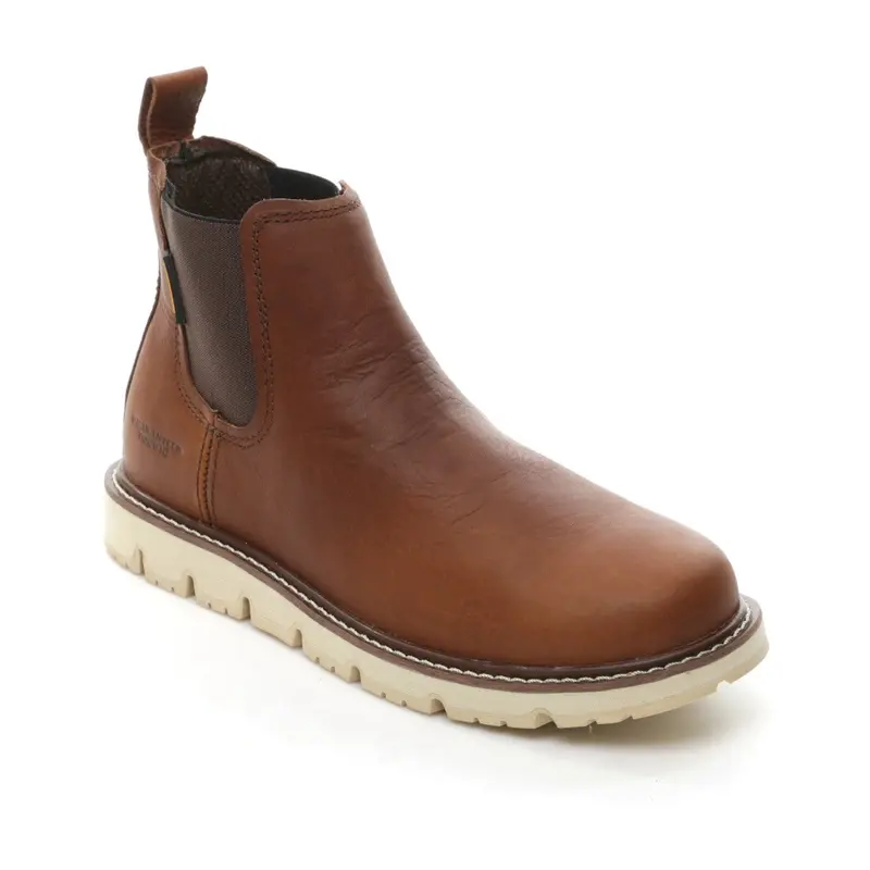 Dewalt Flex Albany Men'S Leather Work Boot – Plain Toe Design 1