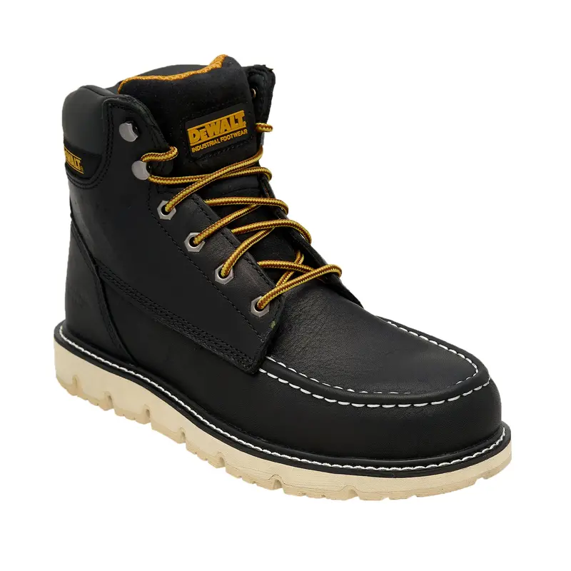 Dewalt Flex Men'S Moc Toe Work Boots – Flexible & Durable Leather Construction 1