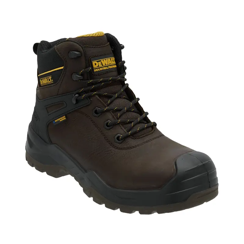 Dewalt Hayes Men'S Waterproof Leather Work Boot With Steel Toe Protection 1