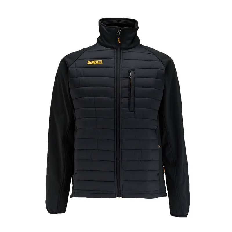 Dewalt Hybrid Men'S Water-Resistant Work Jacket – Windproof & Durable 1
