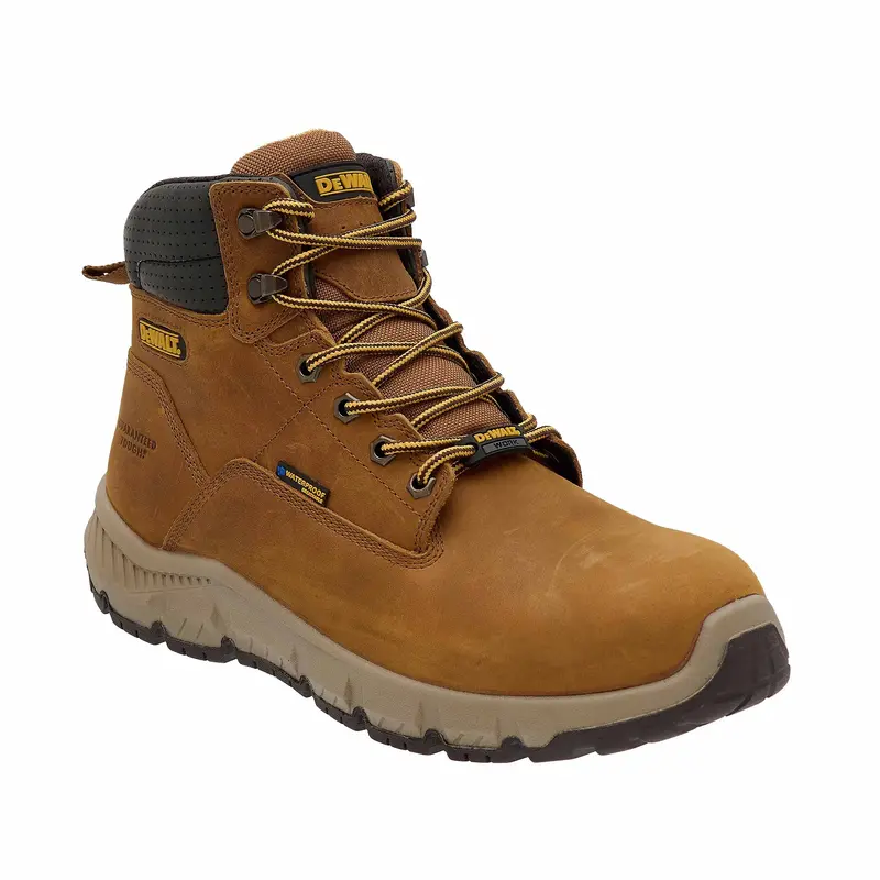 Dewalt Nampa Men'S Lightweight Waterproof Work Boots – Nubuck Leather, Soft Toe 1
