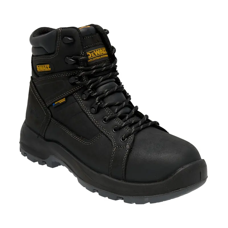 Dewalt Wheeler Men'S Leather Safety Boot – Waterproof & Steel-Toe Rated 1