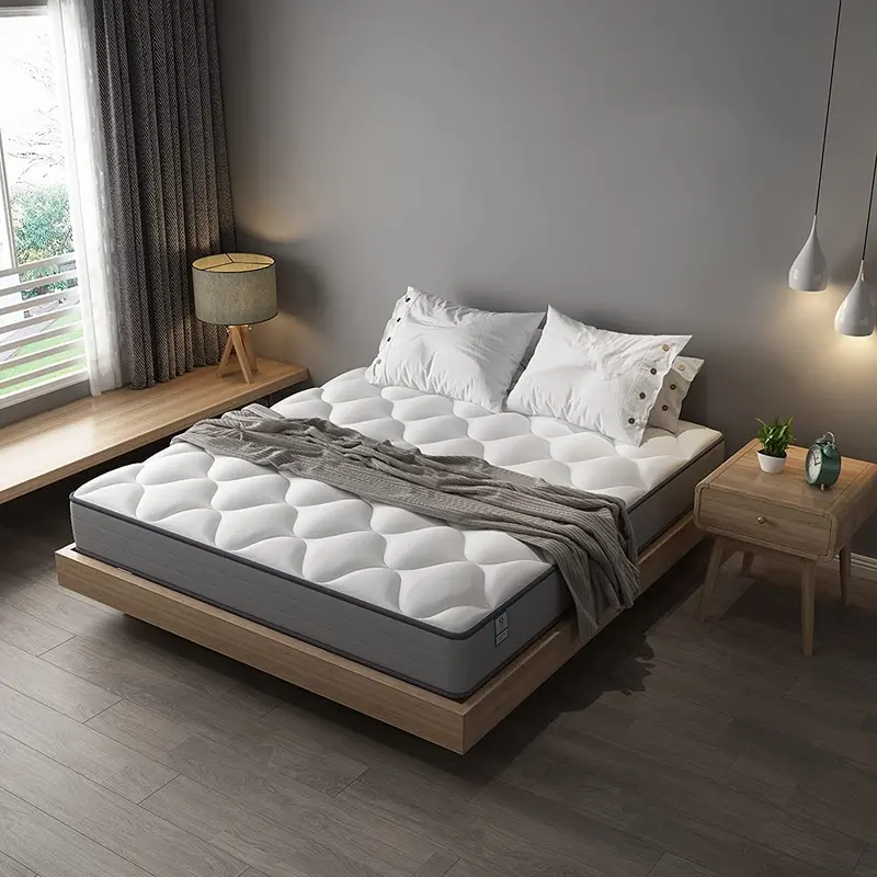 Dewinner 20 Cm Hybrid Mattress – Memory Foam & Pocket Spring Ergonomic Design, 7-Zone Support, Hypoallergenic (90X190X20 Cm) 1