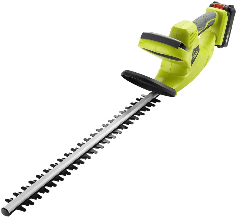 Dewinner 20V Cordless Hedge Trimmer – Lightweight Electric Shrub Cutter With Protective Guard & Long-Lasting Battery 1